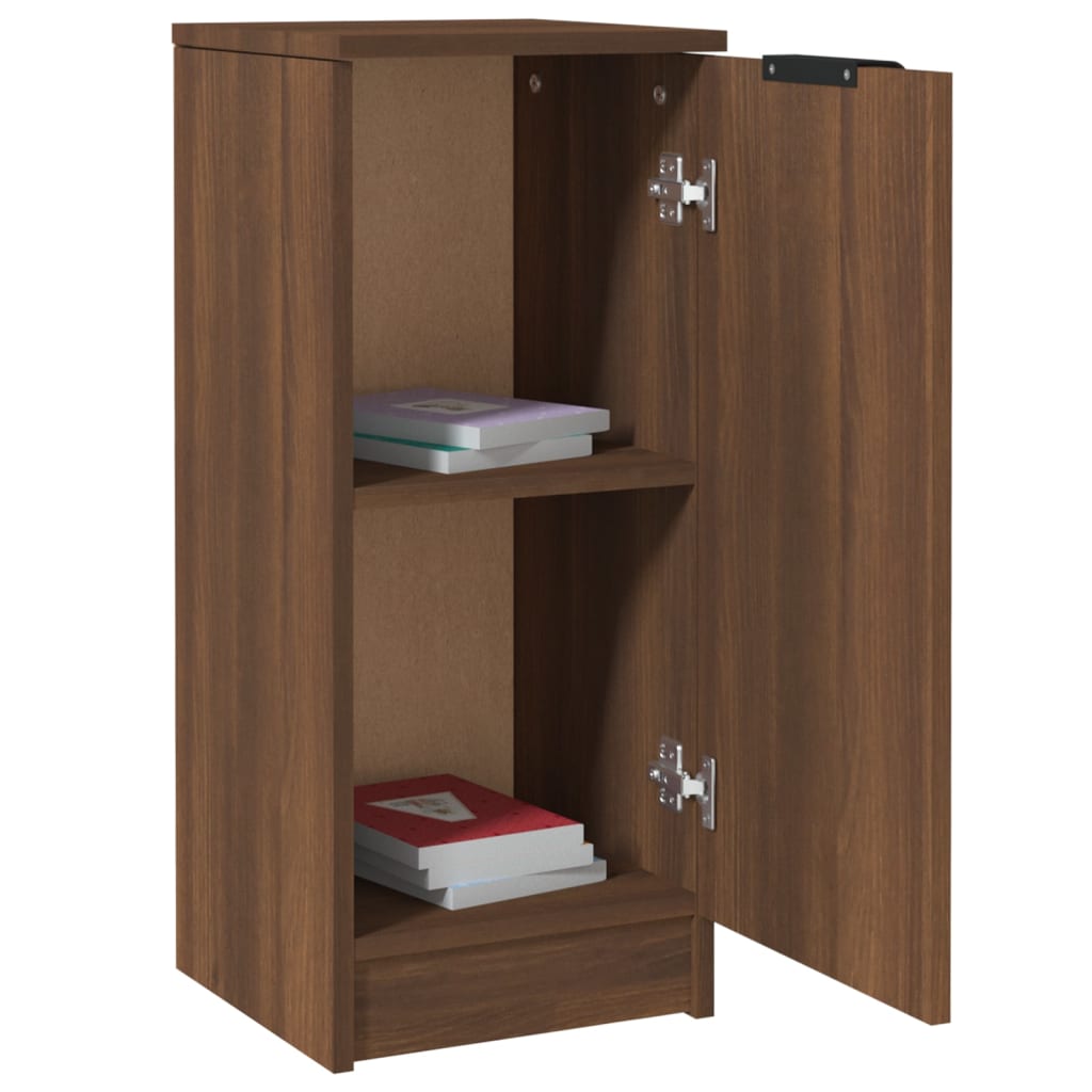 Buffet Chêne marron 30x30x70 cm Bois d'ingénierie - XIOS