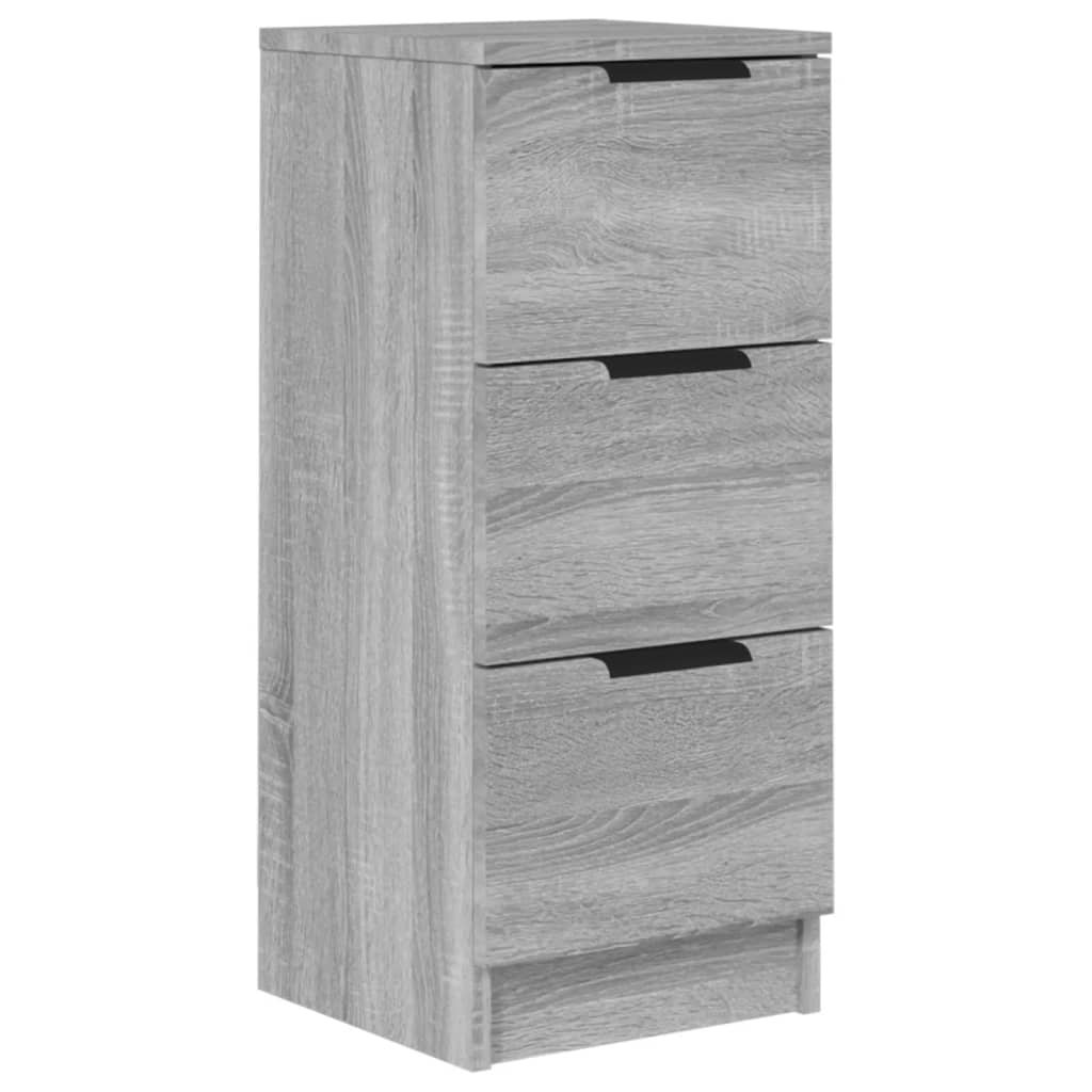 Buffet Sonoma gris 30x30x70 cm Bois d'ingénierie - XIOS