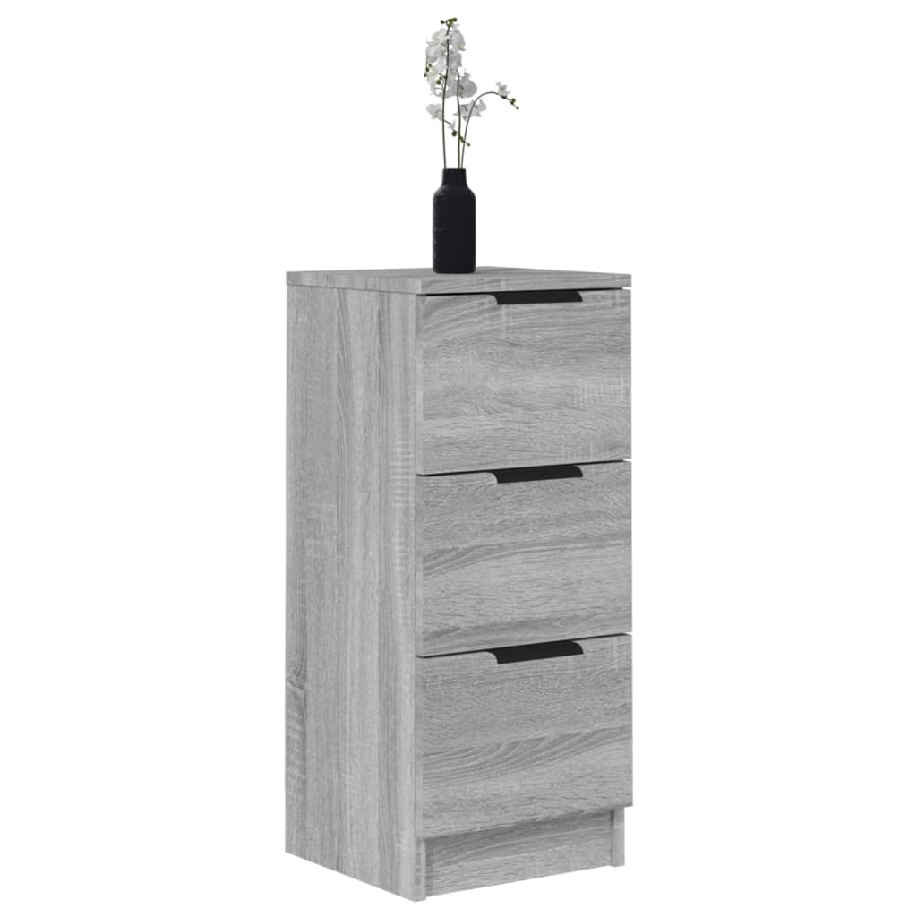 Buffet Sonoma gris 30x30x70 cm Bois d'ingénierie - XIOS