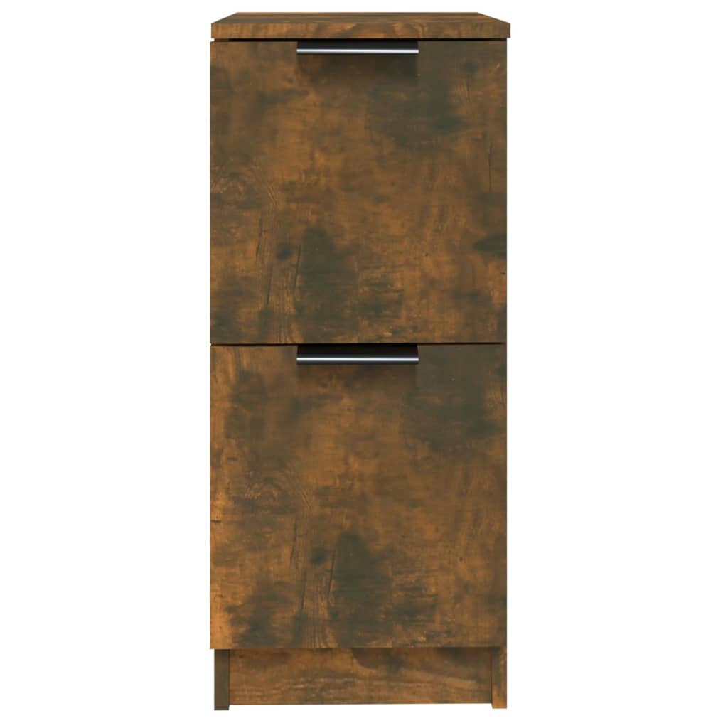 Buffets 2 pcs Chêne fumé 30x30x70 cm Bois d'ingénierie - XIOS