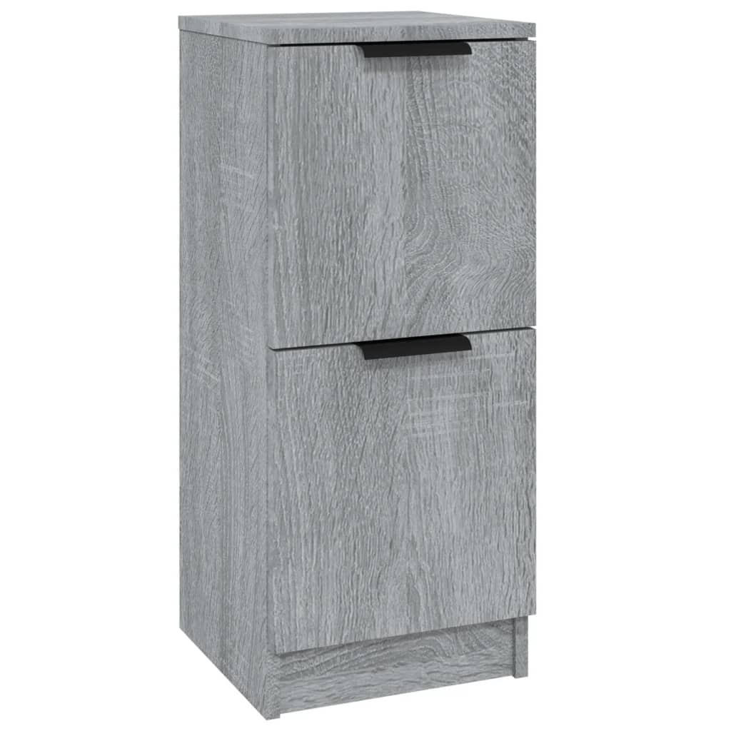 Buffet Sonoma gris 30x30x70 cm Bois d'ingénierie - XIOS