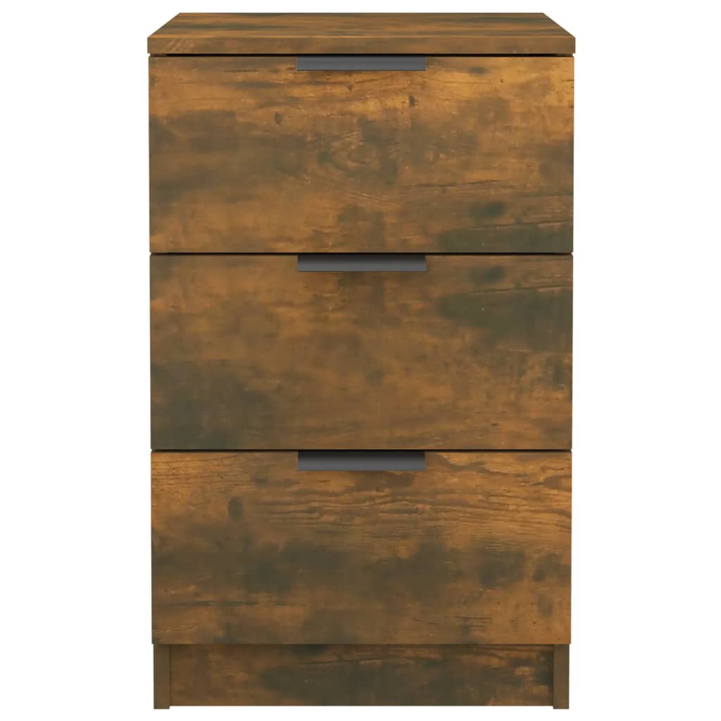 Tables de chevet 2 pcs Chêne fumé 40x36x65 cm - XIOS