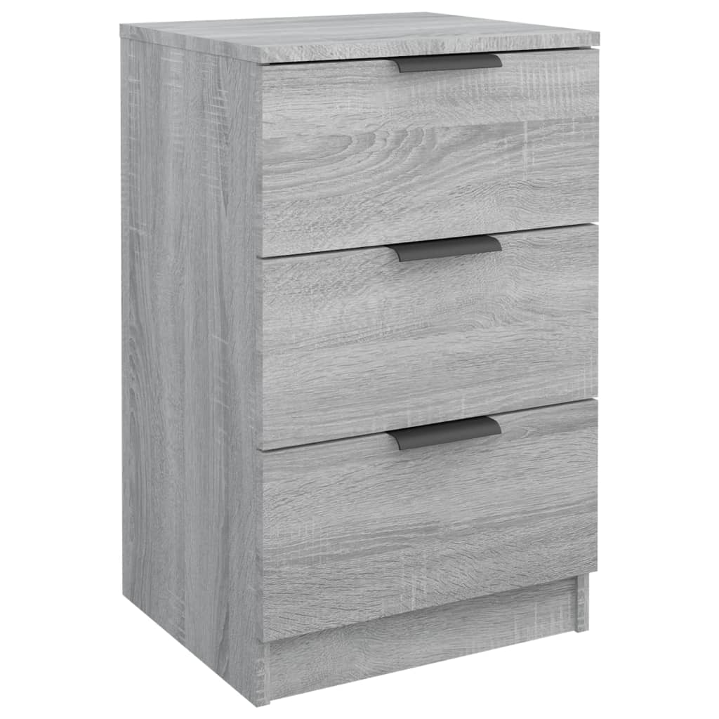 Table de chevet Sonoma gris 40x36x65 cm - XIOS