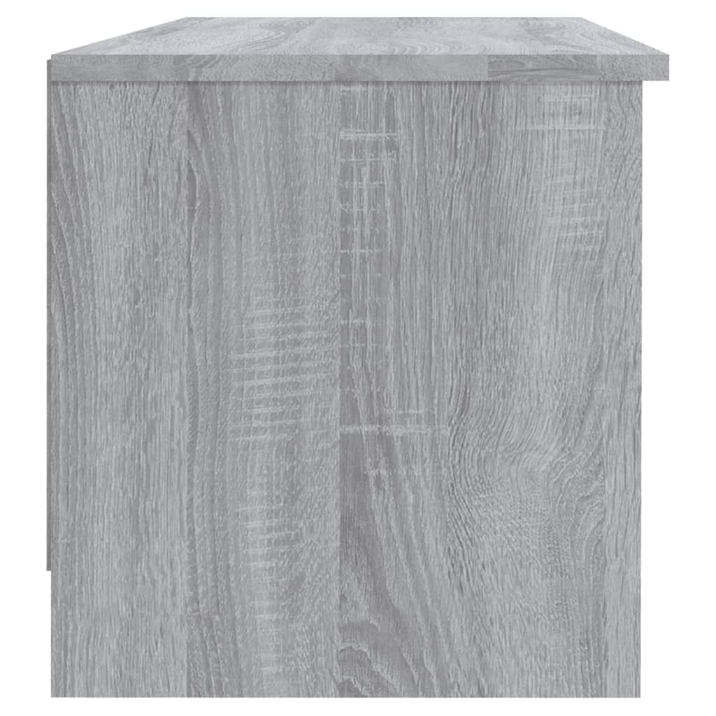 Meuble TV Sonoma gris 102x35,5x36,5 cm Bois d'ingénierie - XIOS