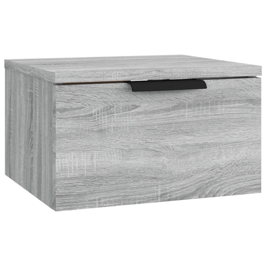 Tables de chevet murales 2 pcs Sonoma gris 34x30x20 cm - XIOS