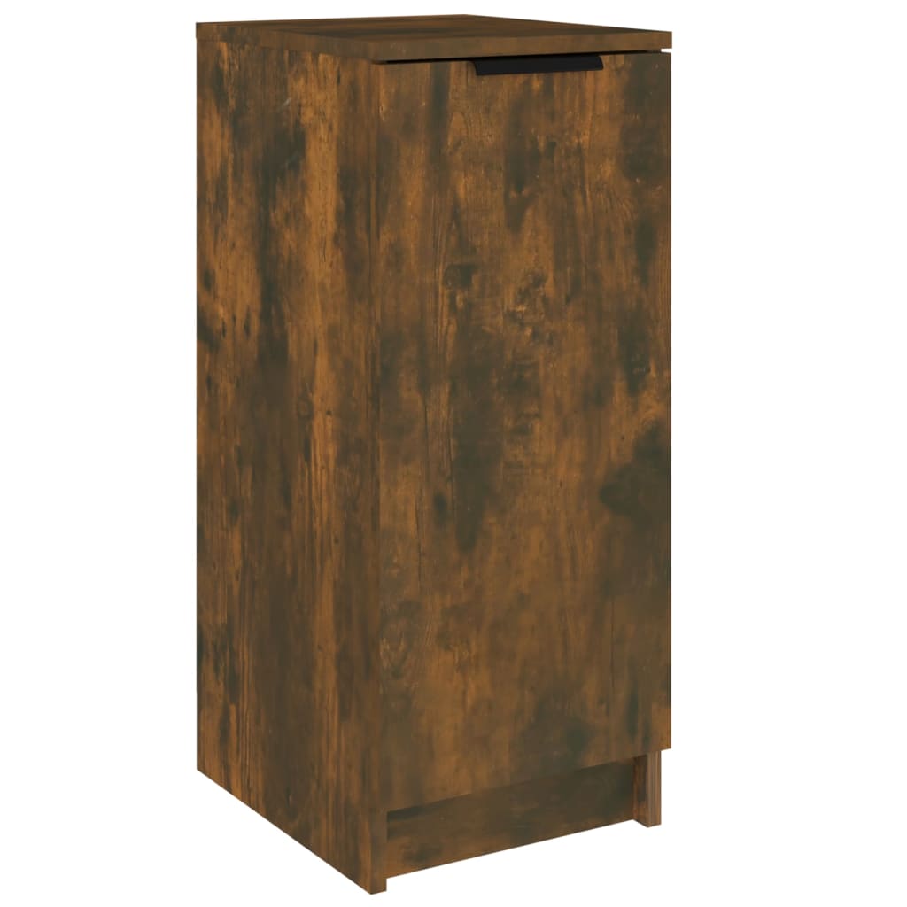 Armoire à chaussures Chêne fumé 30x35x70 cm Bois d'ingénierie - XIOS