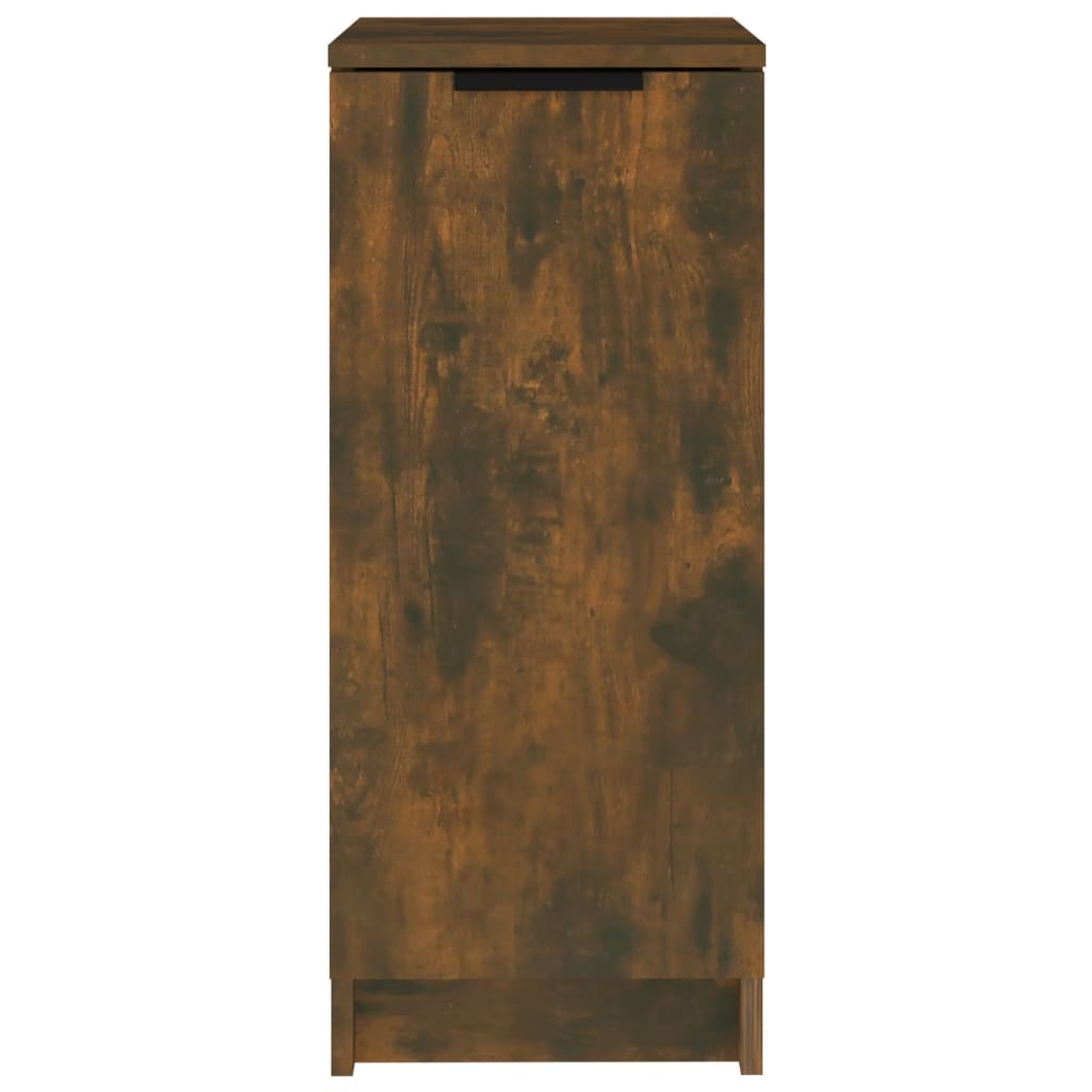 Armoire à chaussures Chêne fumé 30x35x70 cm Bois d'ingénierie - XIOS