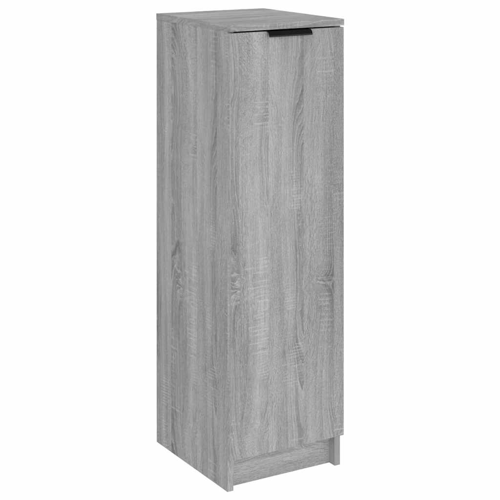 Meuble à chaussures Sonoma gris 30x35x100 cm Bois d'ingénierie - XIOS