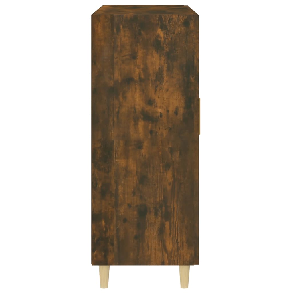 Buffet chêne fumé 69,5x34x90 cm bois d'ingénierie - XIOS