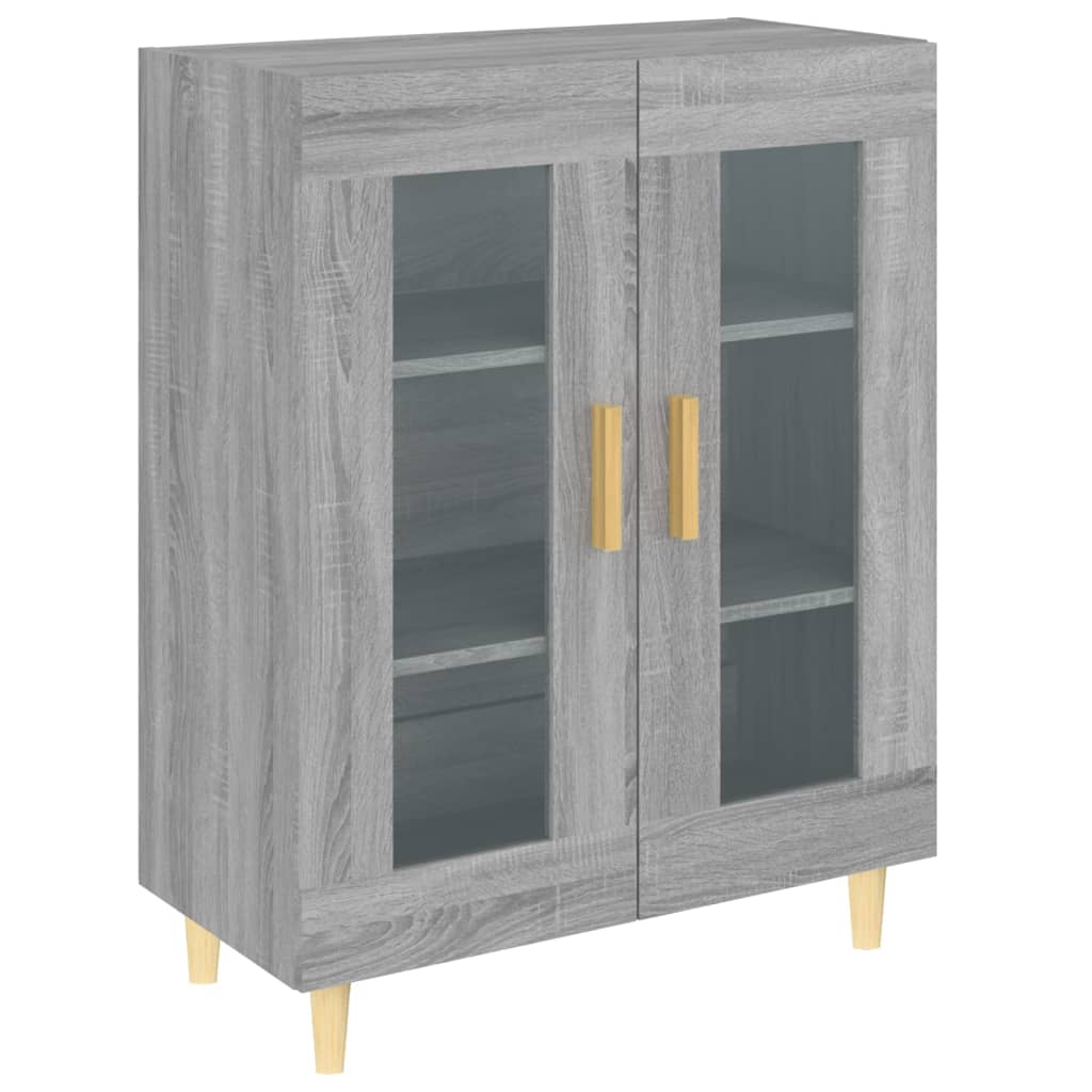 Buffet sonoma gris 69,5x34x90 cm bois d'ingénierie - XIOS