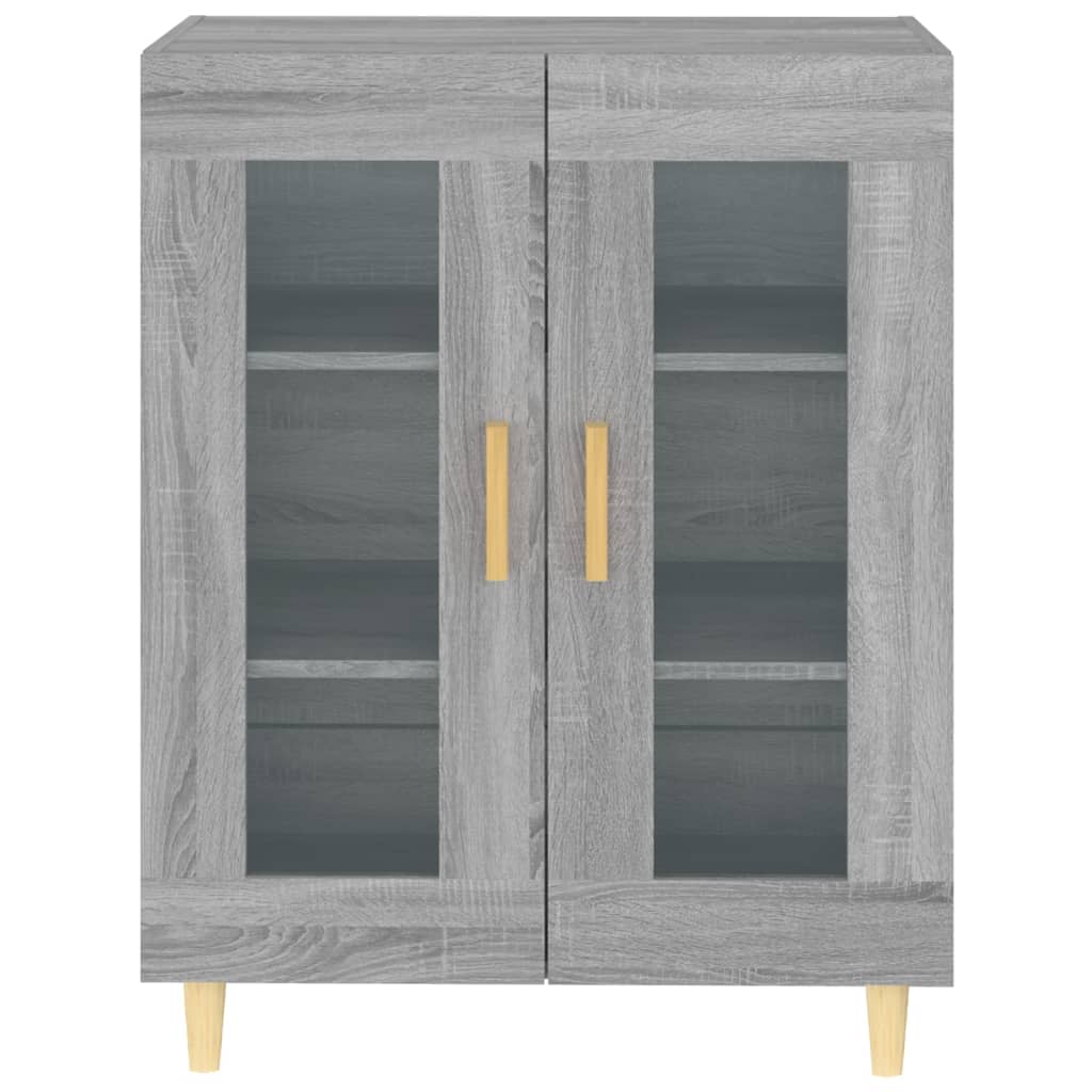 Buffet sonoma gris 69,5x34x90 cm bois d'ingénierie - XIOS