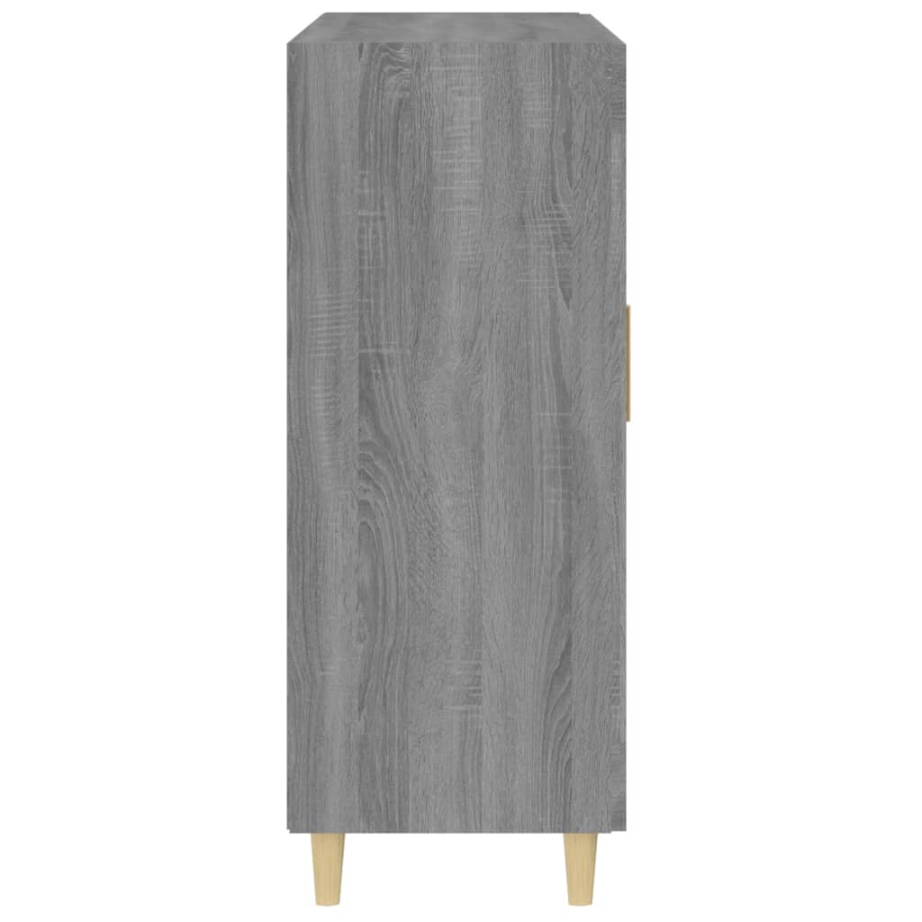 Buffet sonoma gris 69,5x34x90 cm bois d'ingénierie - XIOS
