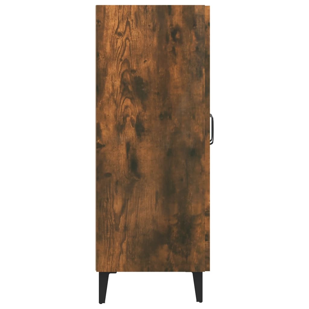 Buffet chêne fumé 69,5x34x90 cm bois d'ingénierie - XIOS