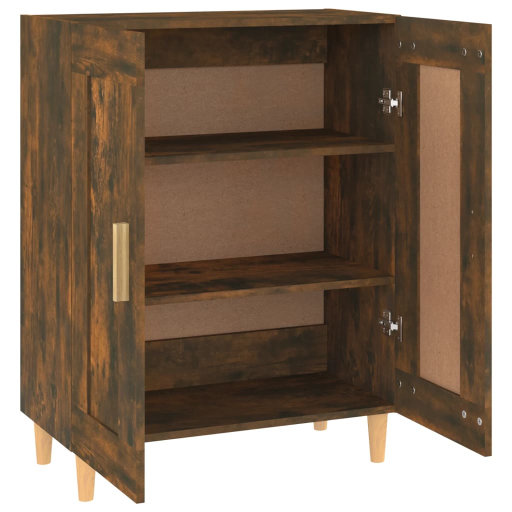 Buffet Chêne fumé 69,5x34x90 cm Bois d'ingénierie - XIOS