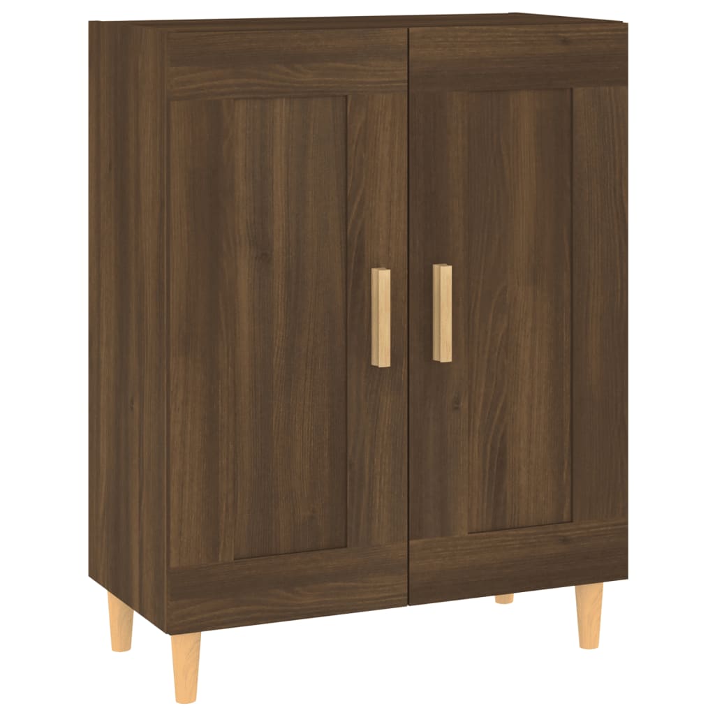 Buffet Chêne marron 69,5x34x90 cm Bois d'ingénierie - XIOS