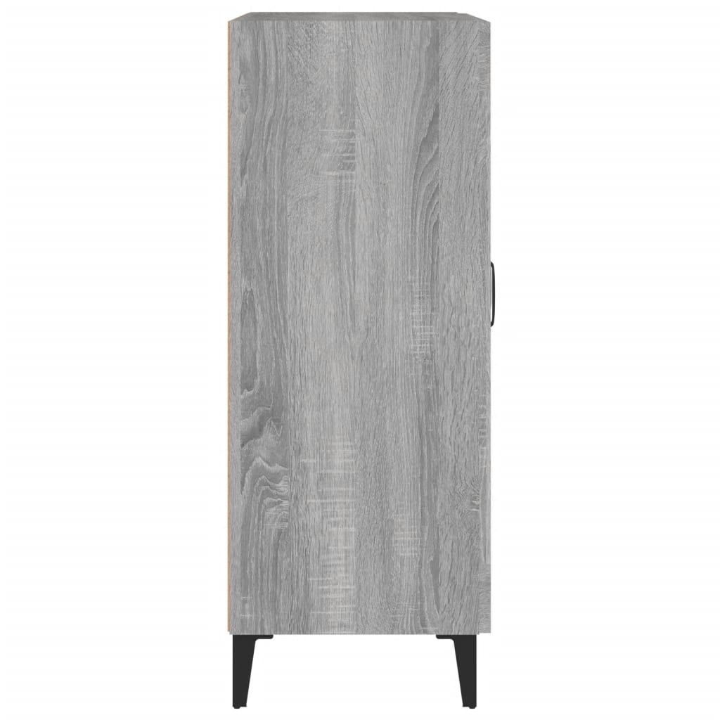 Buffet sonoma gris 69,5x34x90 cm bois d'ingénierie - XIOS