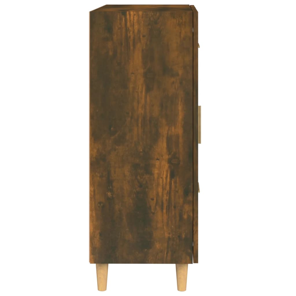 Buffet chêne fumé 69,5x34x90 cm bois d'ingénierie - XIOS