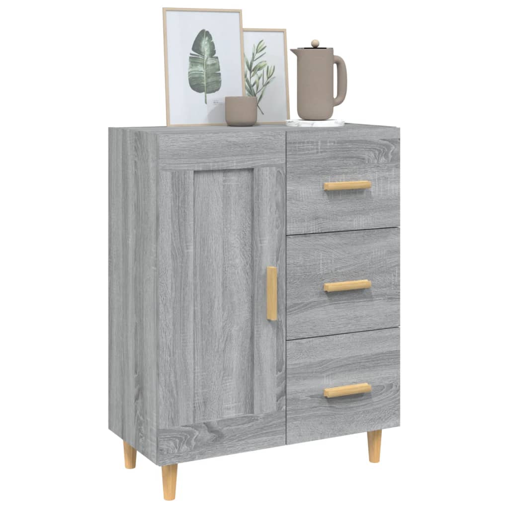 Buffet Sonoma gris 69,5x34x90 cm Bois d'ingénierie - XIOS