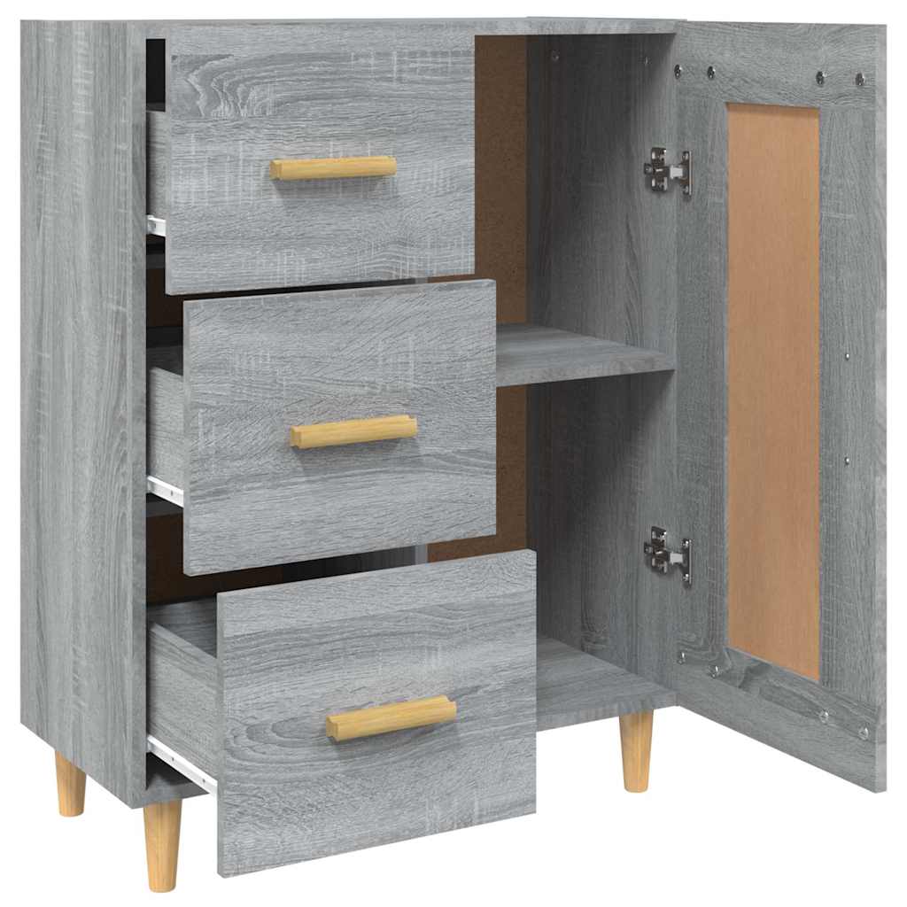Buffet Sonoma gris 69,5x34x90 cm Bois d'ingénierie - XIOS