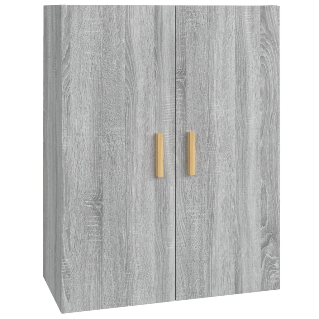 Armoire murale suspendue Sonoma gris 69,5x34x90 cm - XIOS
