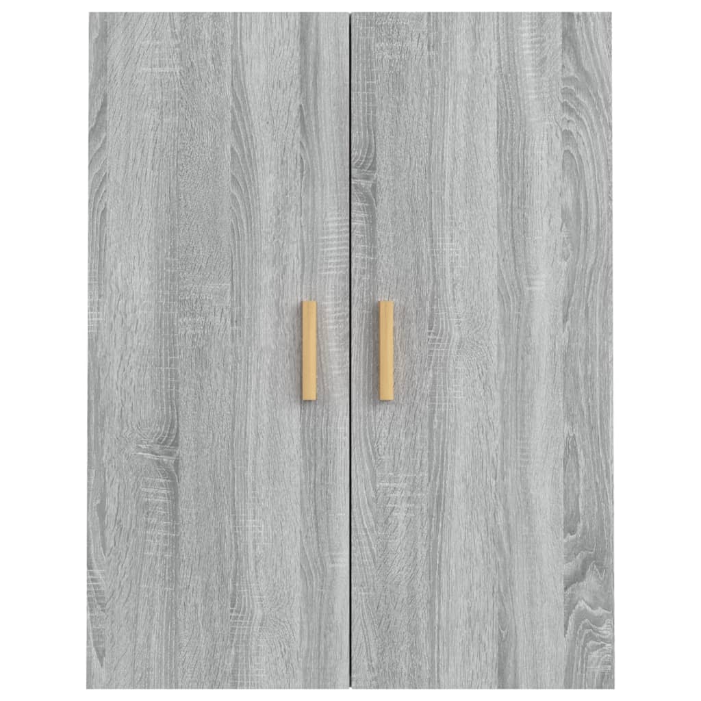Armoire murale suspendue Sonoma gris 69,5x34x90 cm - XIOS