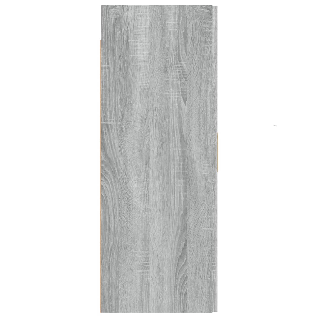 Armoire murale suspendue Sonoma gris 69,5x34x90 cm - XIOS