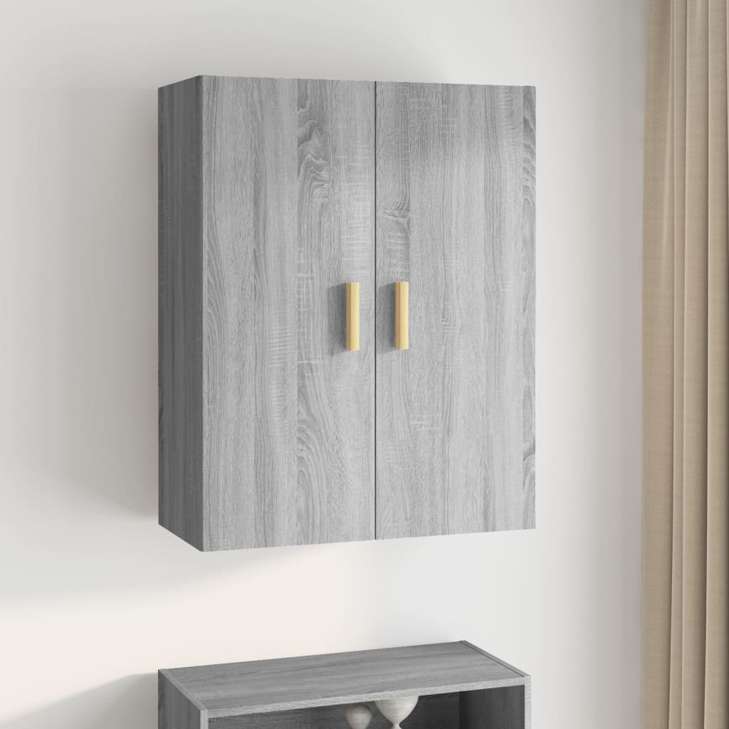Armoire murale suspendue Sonoma gris 69,5x34x90 cm - XIOS