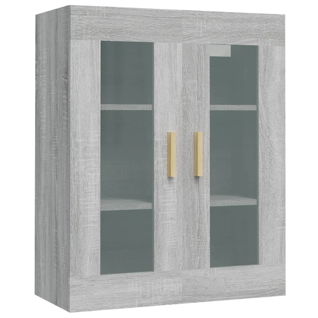 Armoire murale suspendue Sonoma gris 69,5x34x90 cm - XIOS