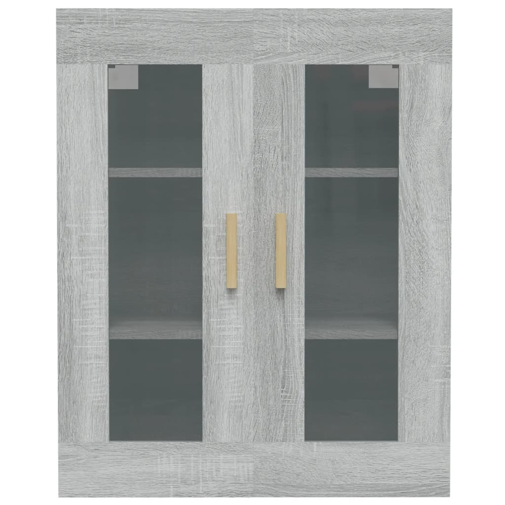 Armoire murale suspendue Sonoma gris 69,5x34x90 cm - XIOS