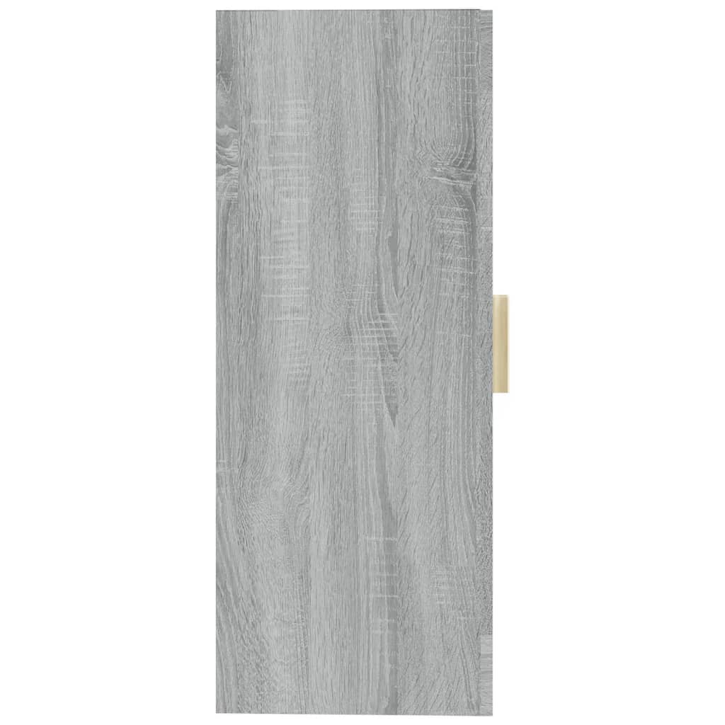 Armoire murale suspendue Sonoma gris 69,5x34x90 cm - XIOS