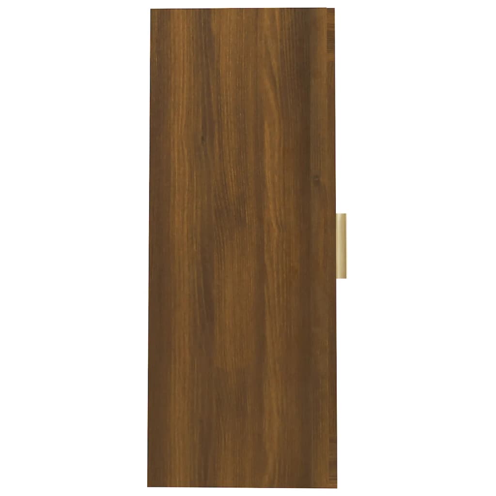 Armoire murale suspendue Chêne marron 69,5x34x90 cm - XIOS