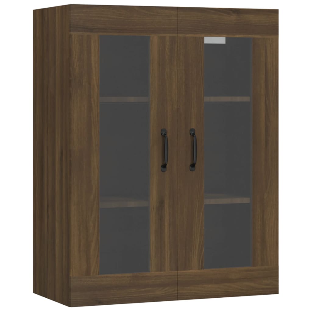 Armoire murale suspendue Chêne marron 69,5x34x90 cm - XIOS