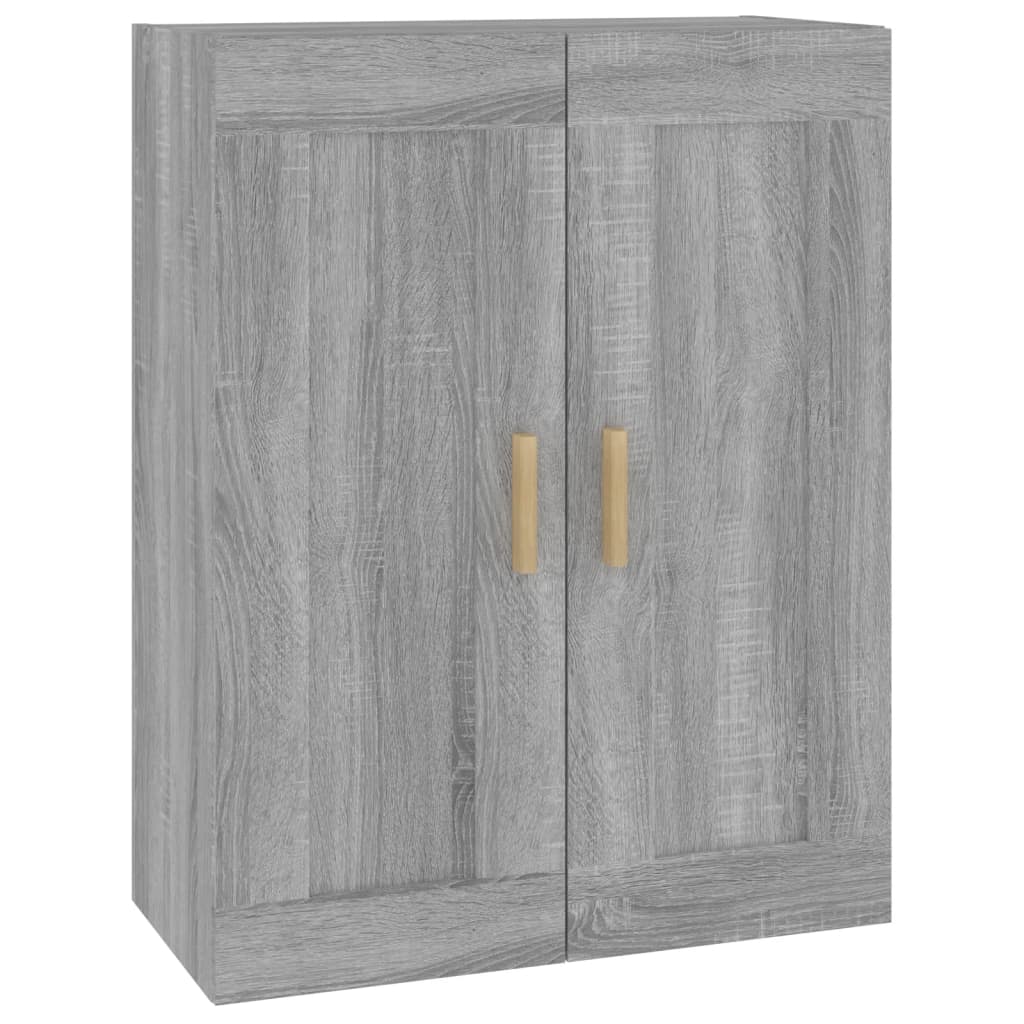 Armoire murale sonoma gris 69,5x32,5x90 cm bois d'ingénierie - XIOS