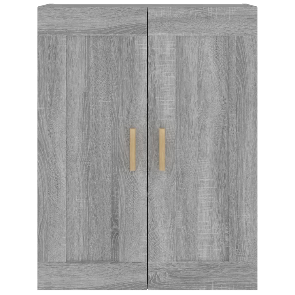 Armoire murale sonoma gris 69,5x32,5x90 cm bois d'ingénierie - XIOS