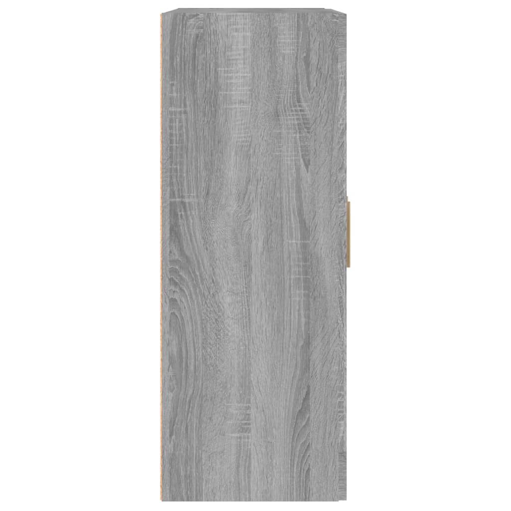 Armoire murale sonoma gris 69,5x32,5x90 cm bois d'ingénierie - XIOS