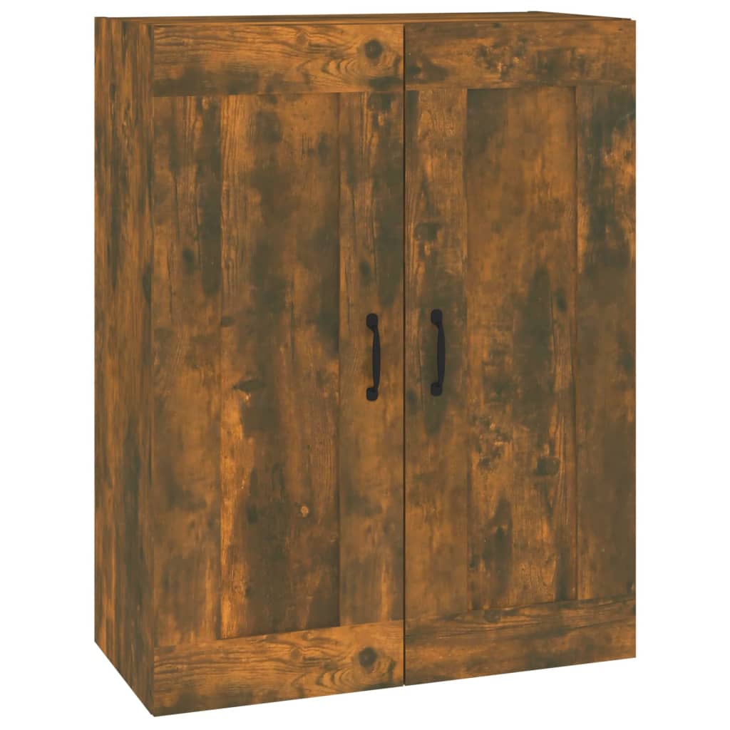 Armoire murale suspendue Chêne fumé 69,5x32,5x90 cm - XIOS