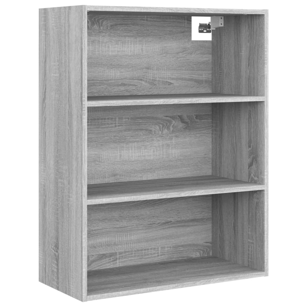 Armoire murale suspendue Sonoma gris 69,5x32,5x90 cm - XIOS