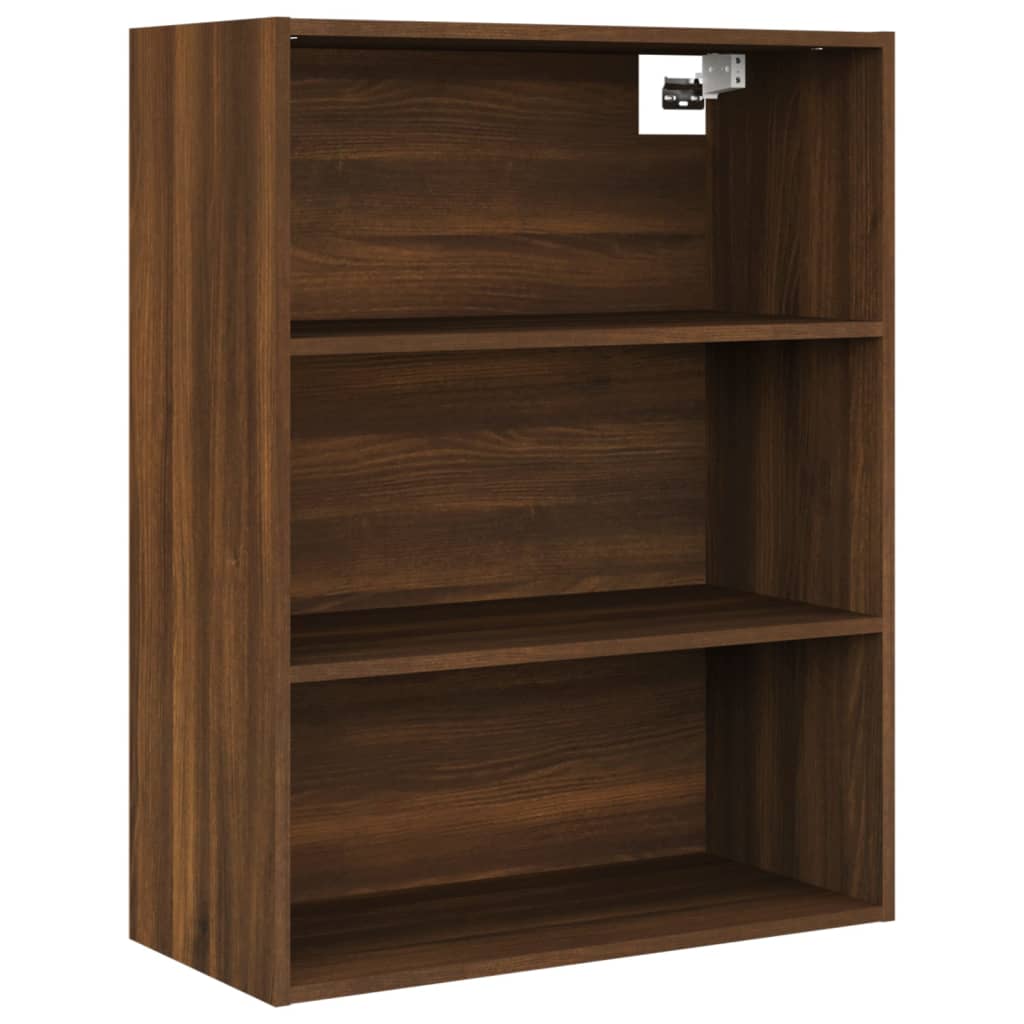 Armoire murale suspendue Chêne marron 69,5x32,5x90 cm - XIOS