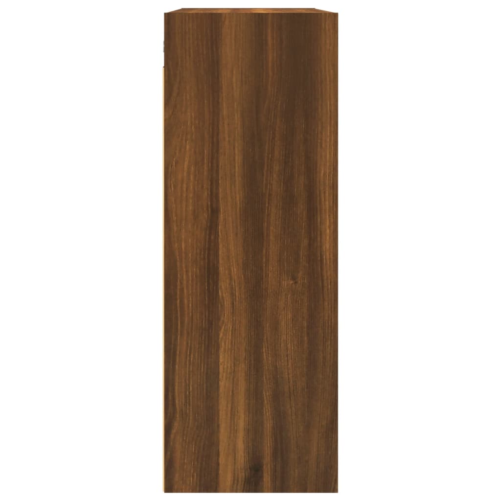 Armoire murale suspendue Chêne marron 69,5x32,5x90 cm - XIOS