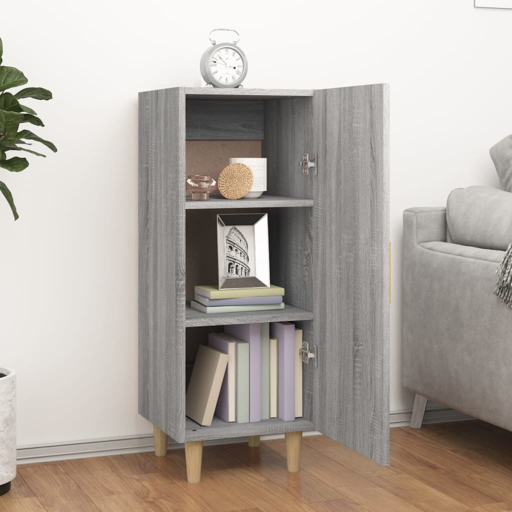Buffet Sonoma gris 34,5x34x90 cm Bois d'ingénierie - XIOS