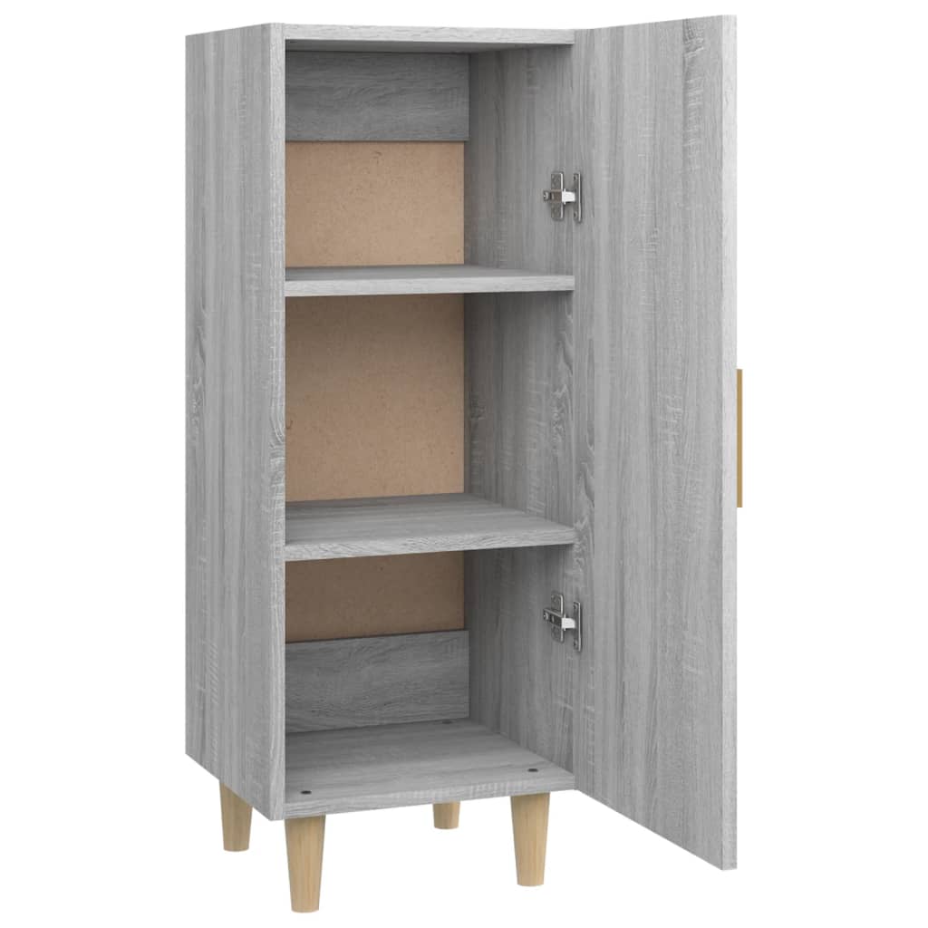 Buffet Sonoma gris 34,5x34x90 cm Bois d'ingénierie - XIOS