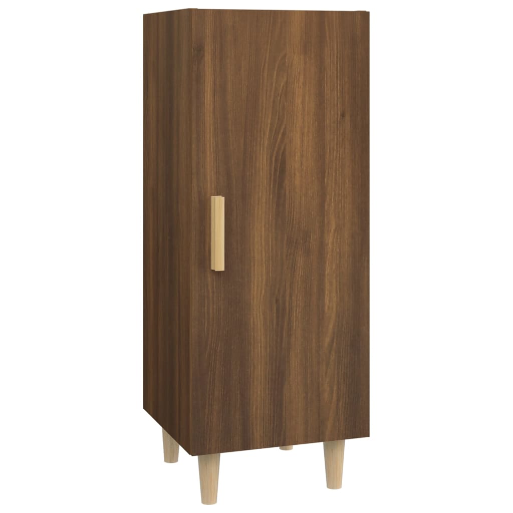 Buffet Chêne marron 34,5x34x90 cm Bois d'ingénierie - XIOS