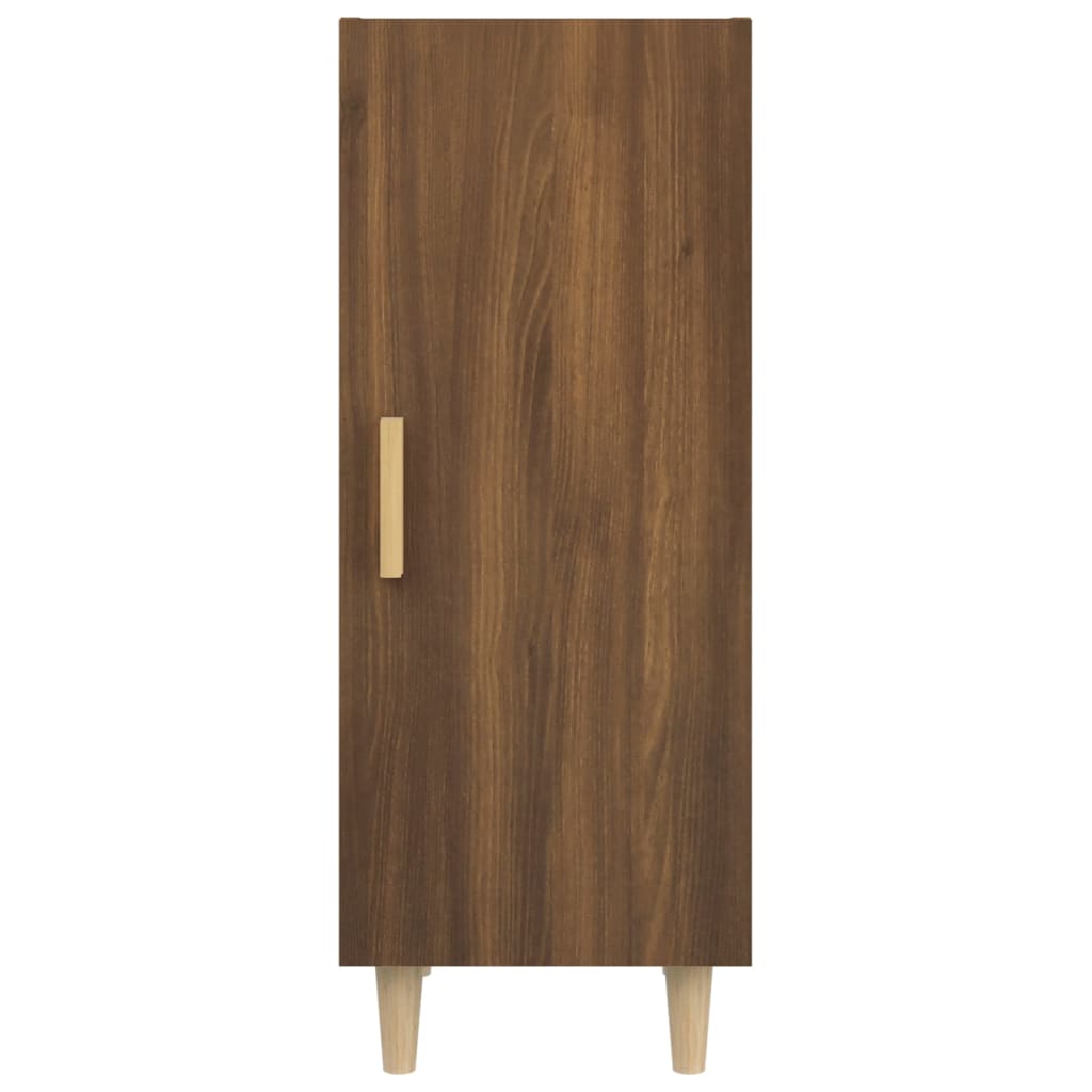 Buffet Chêne marron 34,5x34x90 cm Bois d'ingénierie - XIOS