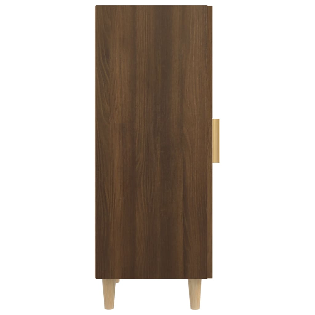 Buffet Chêne marron 34,5x34x90 cm Bois d'ingénierie - XIOS