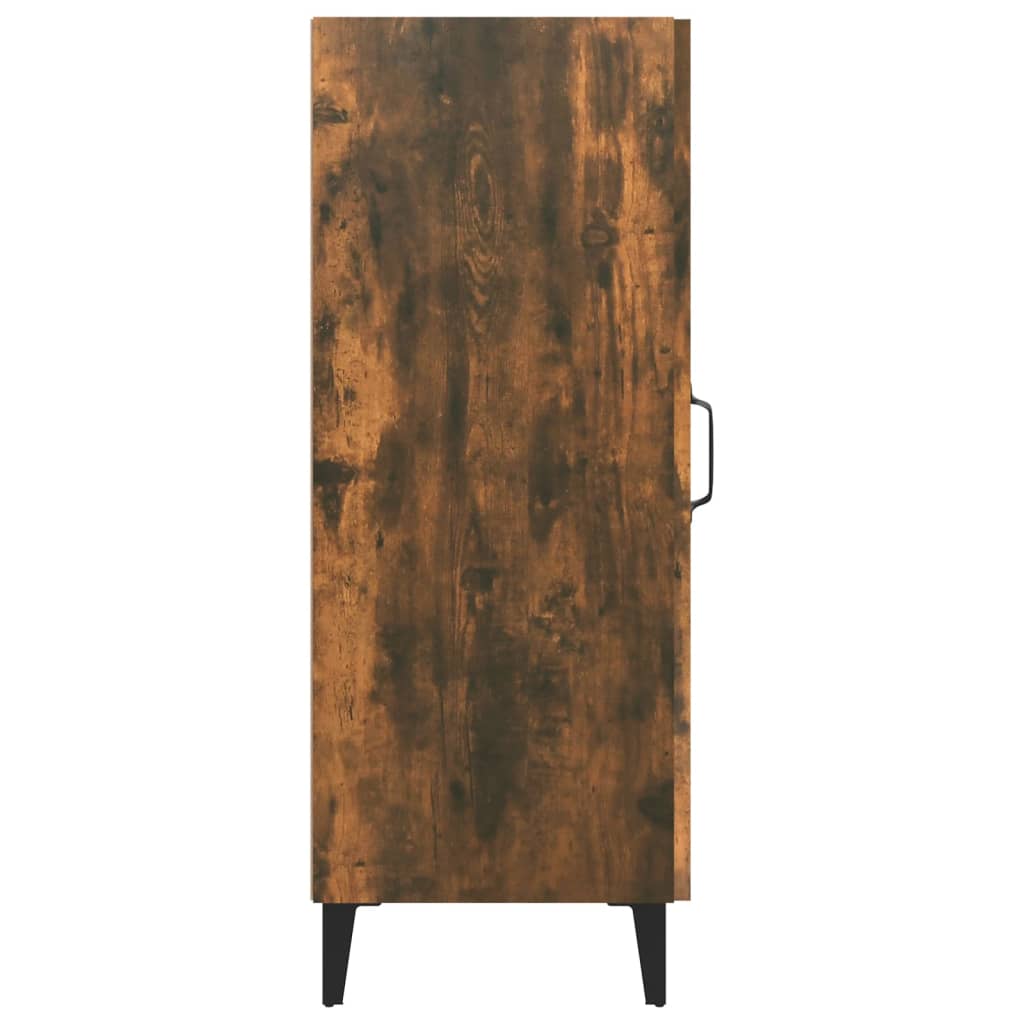 Buffet Chêne fumé 34,5x34x90 cm Bois d'ingénierie - XIOS