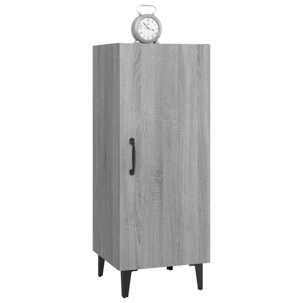 Buffet Sonoma gris 34,5x34x90 cm Bois d'ingénierie - XIOS