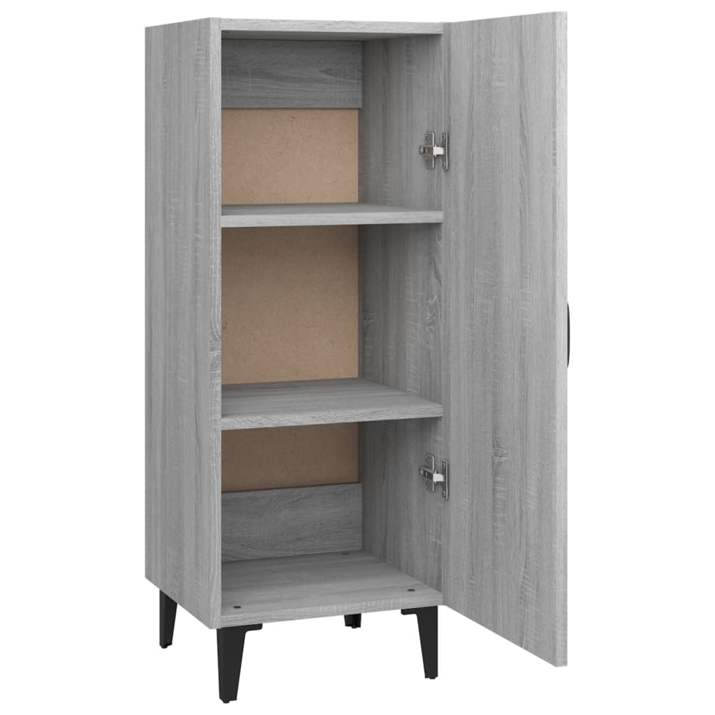 Buffet Sonoma gris 34,5x34x90 cm Bois d'ingénierie - XIOS
