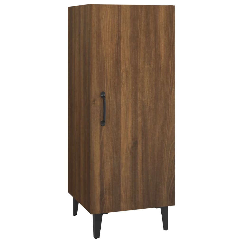 Buffet Chêne marron 34,5x34x90 cm Bois d'ingénierie - XIOS