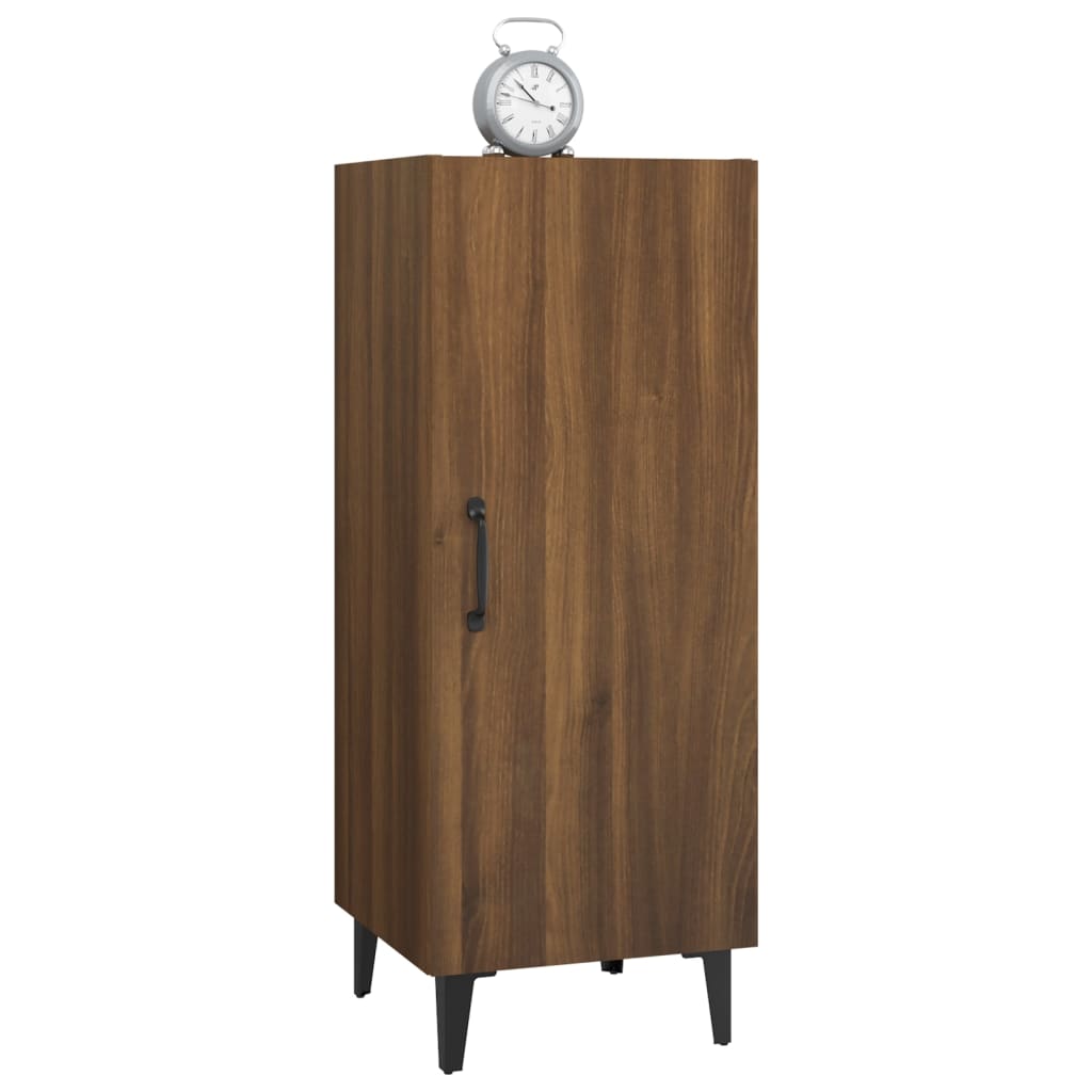 Buffet Chêne marron 34,5x34x90 cm Bois d'ingénierie - XIOS