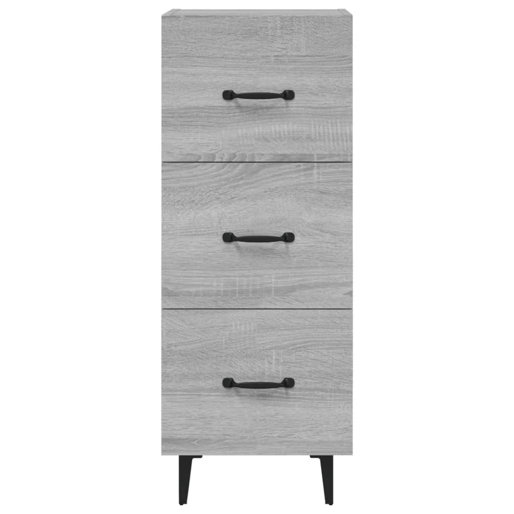 Buffet Sonoma gris 34,5x34x90 cm Bois d'ingénierie - XIOS